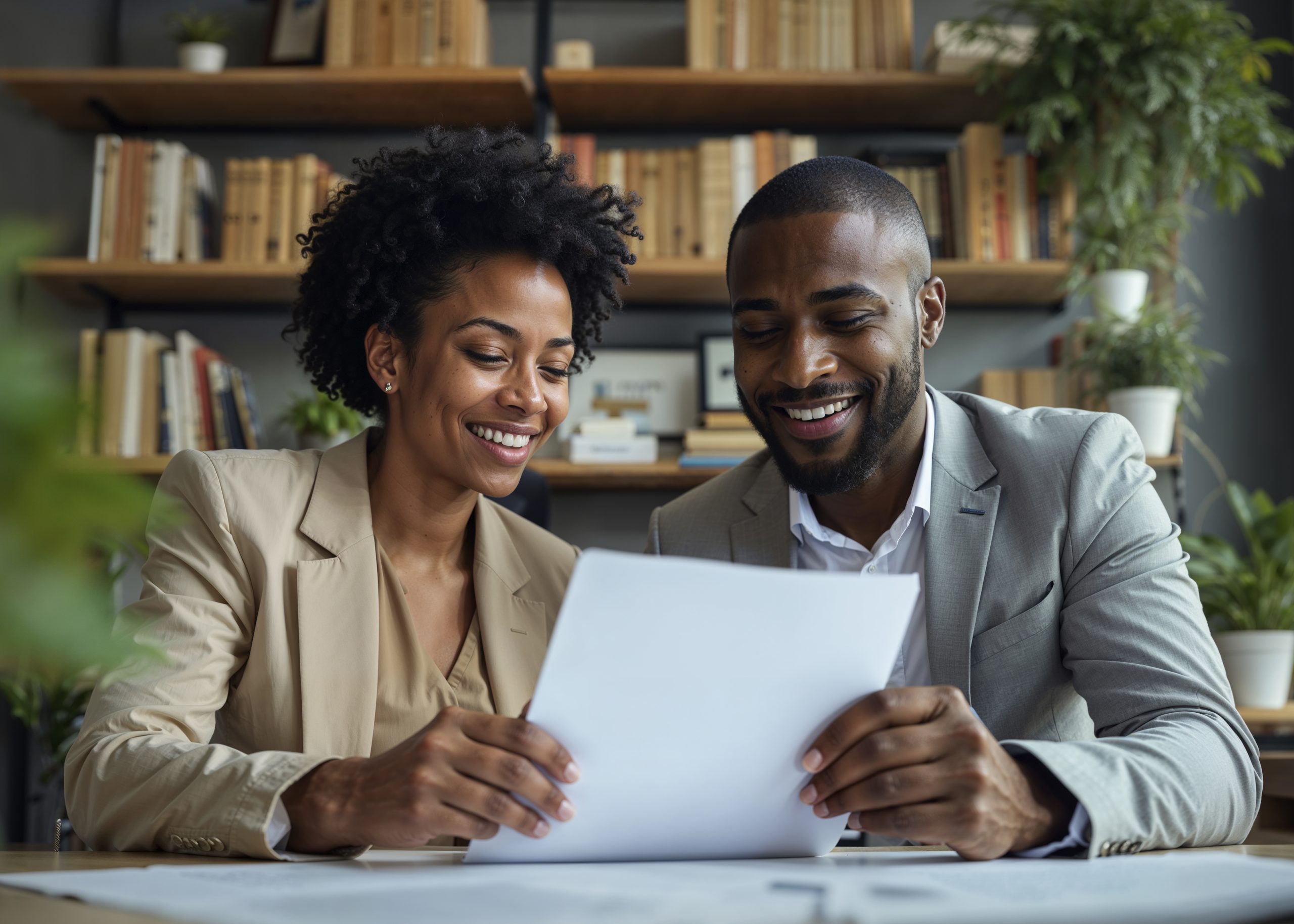 employee-working-with-document